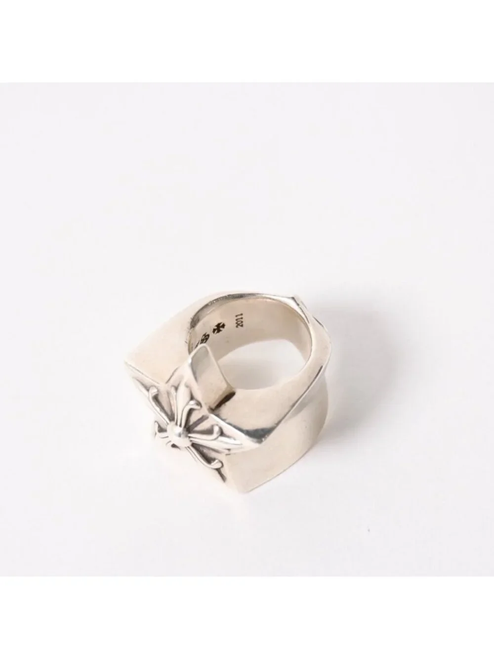 Chrome Hearts Large Sterling Silver Ring